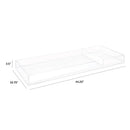 Acrylic Changing Tray - Clear Acrylic