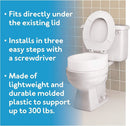 Toilet Seat Riser - White