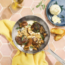 10" Uncoated Stainless Steel Frying Pan