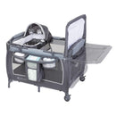 Nursery Center Playard for Twins - Grey