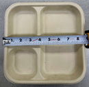 Tabakh 3 Compartment School Tray Pack of 50