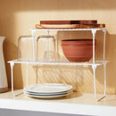 2pc Foldable Legs Metal Wire Helper Shelf Set - Brightroom™