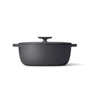 Enameled Cast Iron Dutch Oven - 8qt - Charcoal