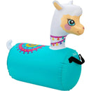 Inflatable Ride-On Toy - Blue Llama