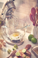 5qt Tilt-Head Glass Mixing Bowl