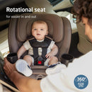 Andi 360 Rotating All-in-One Convertible Car Seat - Truffle