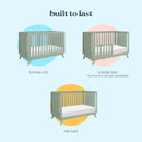 Otto 3-in-1 Convertible Crib - Light Sage