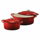 Cast Iron Cookware - Red