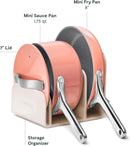 4pc Mini Fry Pan and Mini Sauce Pan Set - Perracotta