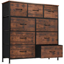 Dresser with 9 Drawers - Brown