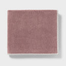 2pc Boho Border Stitch Bath Towel Mauve - Threshold™