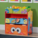 Sesame Street 6 Bin Design and Store Toy Organizer