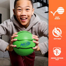 NERF Quiet Court Mini Basketball - Green