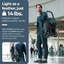 Compact Reclining Travel Stroller - Galaxy Gray