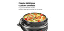 Electric Egg Cooker and Steamer - Black