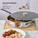 Stainless Steel Odor Absorbing Splatter Screen