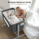 3-in-1 Baby Bassinet - Gray