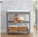 Delta Children Scout Changing Table - Greenguard Gold Certified - Gray
