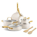 12-Piece Aluminum Ceramic Nonstick Cookware Set