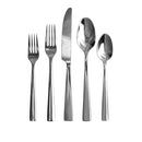 20-Piece Stainless Steel Flatware Set - Silver