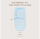 Swaddle Blankets 3 Pack - Blue
