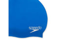Junior Silicone Swimming Cap - Blue