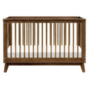 Scoot 3-in-1 Convertible Crib with Toddler Rail - Natural Walnut