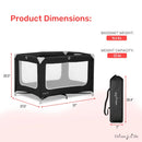 Portable Playard - Black