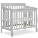 Aden 4-in-1 Convertible Mini Crib - Mystic Gray