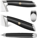 17-Piece German Steel Forged Knife Set - Natural Wood