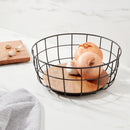 Wire Fruit Basket - Black