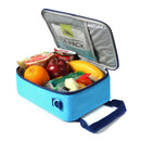 Classic Molded Lunch Bag with Ice Pack and Container - Blue