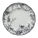 16pc Porcelain Dinnerware Set - Floral Round Dish Set