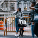 Lightweight Foldable Grocery Cart on Wheels - Gray