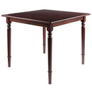 Mornay Square Dining Table Walnut
