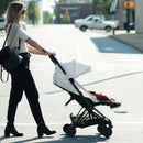 COYA Compact Stroller - Chrome / Leaf Green