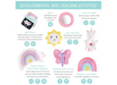 Rainbow Paradise 7-in-1 Activity Gym & Play Mat for Baby