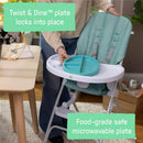 Sun Valley Compact High Chair - Teal
