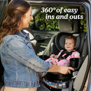 EasyTurn 360 2-in-1 Convertible 360 Degree Rotating Car Seat - Cyran