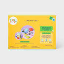 Pots & Pans Set - 16-Piece Plastic Cookware Set