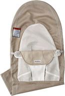 Extra Fabric Seat for Bouncer Balance Soft - Gray Beige/White / Mesh