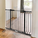 Baby Gate for Stairs and Doorways - Graphite