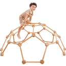Wood Dome Climber - Natural Wood