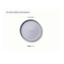 2-Piece Ceramic Circle Pan Duo Set - Cream
