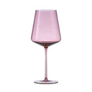 Sidney Red Wine Glasses, Set of 6 - Pink