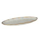 Certified International Regency Gold Oval Fish Serving Platter