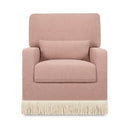 Pillowback Comfort Swivel Glider - Rose Boucle