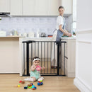 30" Tall Baby Gate - Black
