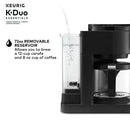 K-Duo Essentials Hot & Iced Single-Serve K-Cup Pod Coffee Maker & Carafe