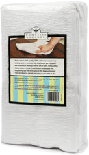 Nouvelle Legende Commercial Grade Cotton Bar Mop Ribbed Towels - 25-Pack